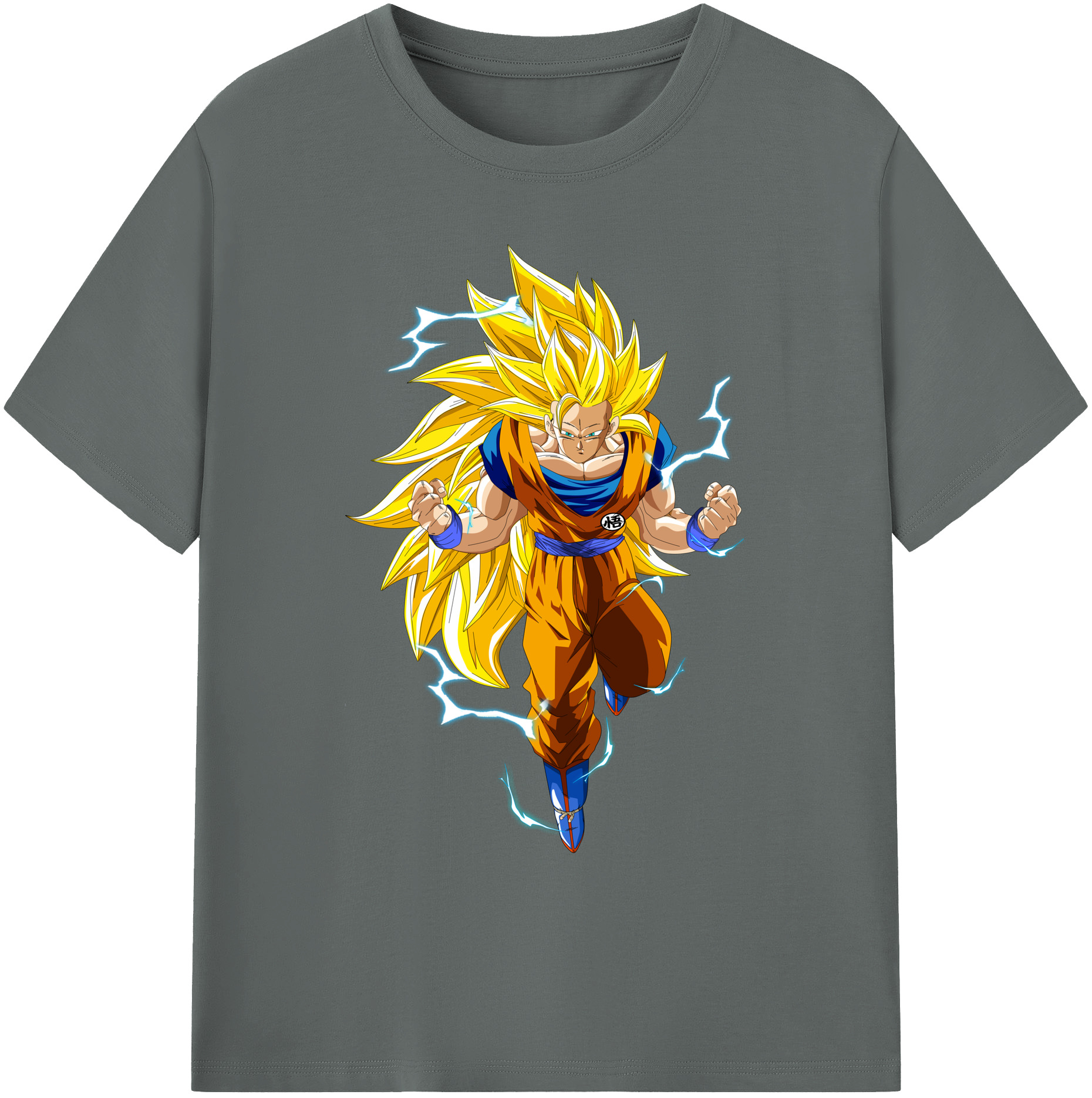（画像用） ドラゴンボール 孫悟空（そん ごくう）Son Goku カカロット DRAGON BALL Kakarotto 綿100％ メンズ半袖Tシャツ｜肌触りやわらか＆通気性